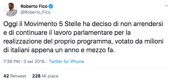 tweet fico su rousseau