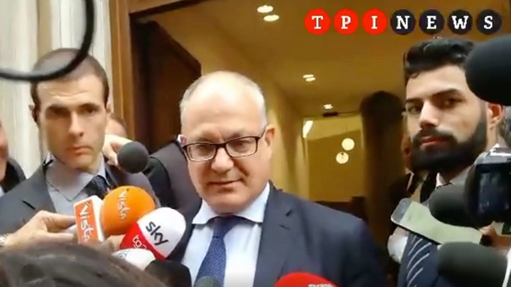 Gualtieri manovra pronta