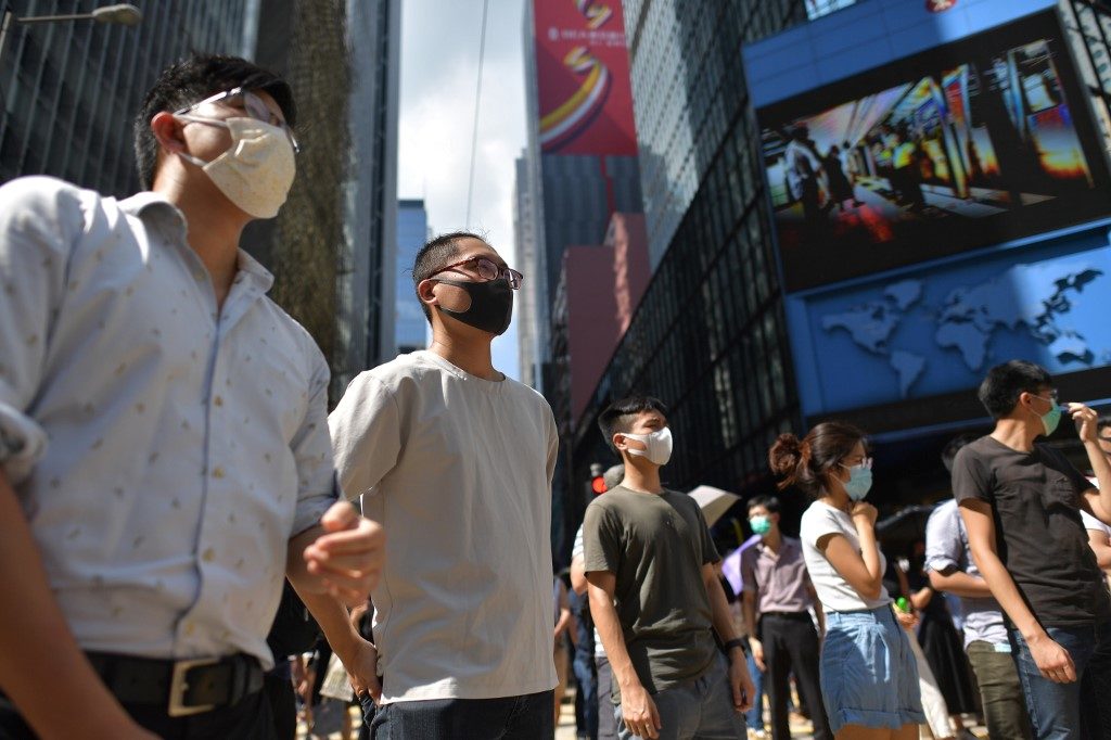 Hong Kong maschere vietate