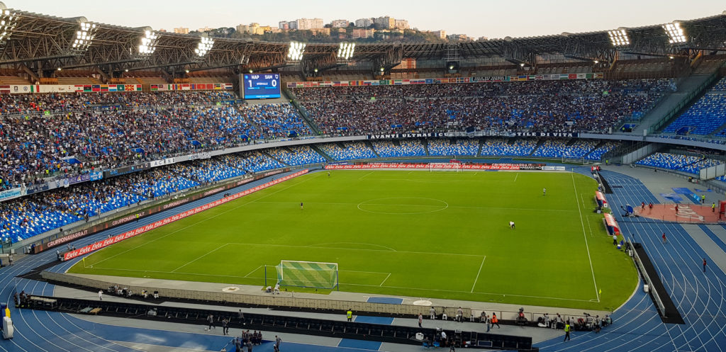 Napoli stadio San Paolo