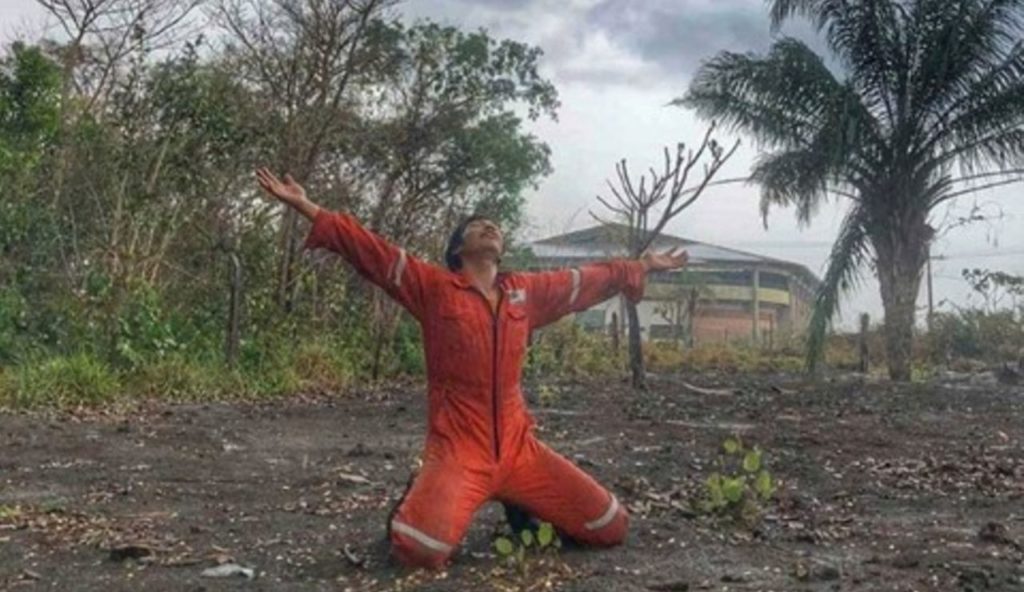 amazzonia incendi pioggia pompieri