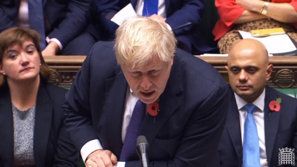 brexit mozione johnson