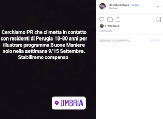 Un post sul profilo Instagram di Dr. Seduction