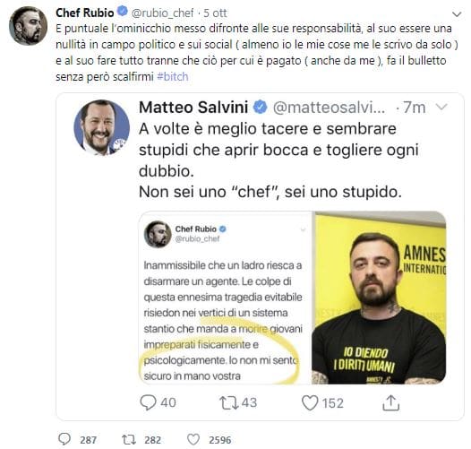 chef rubio salvini trieste