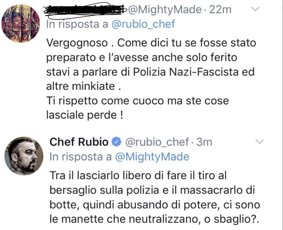 chef rubio sparatoria trieste