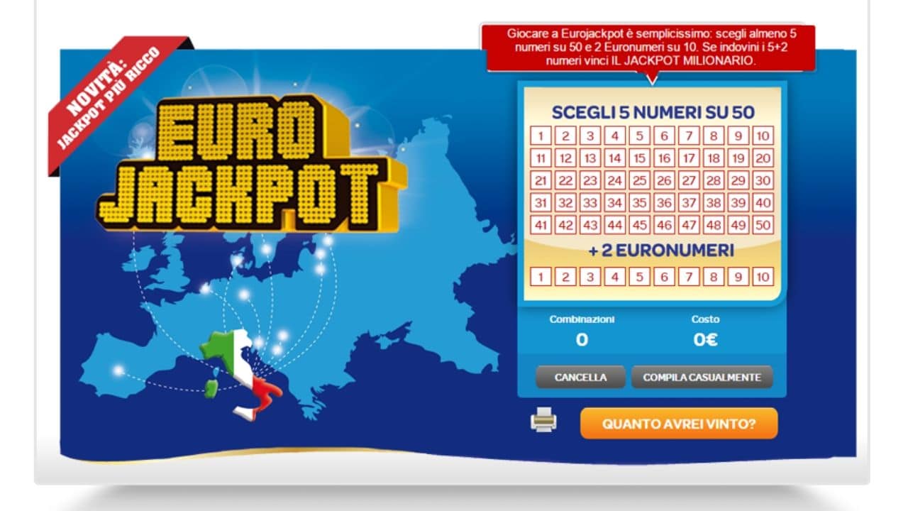 estrazione eurojackpot