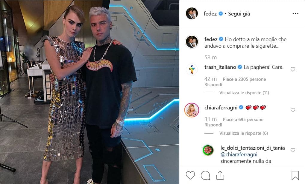 fedez cara delevigne