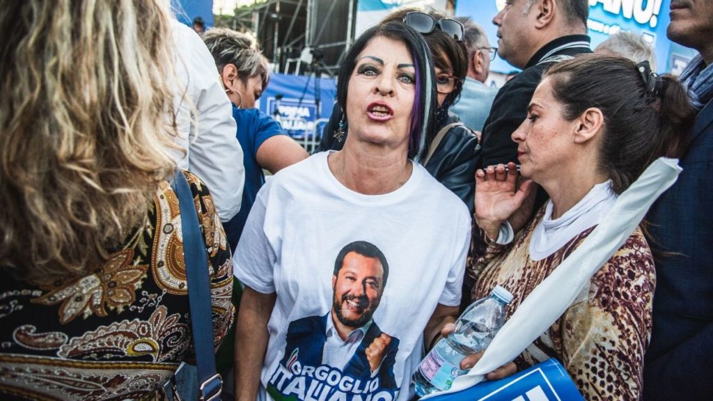 manifestazione lega roma