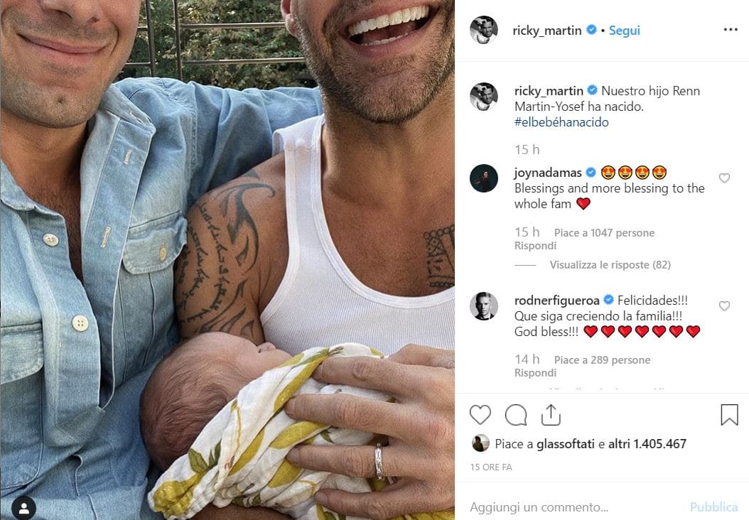 ricky martin figlio