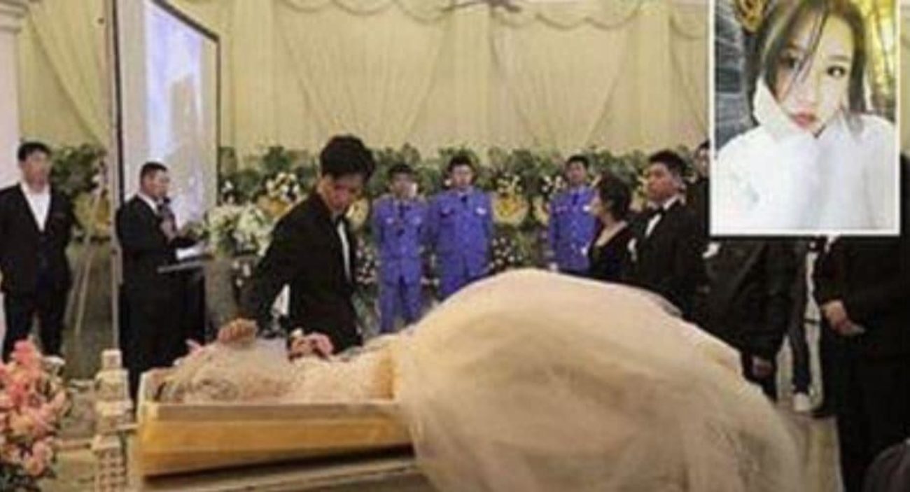 Un Uomo Sposa La Sua Fidanzata Dopo Che E Morta Di Cancro In Cina