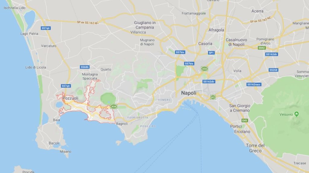terremoto oggi Napoli