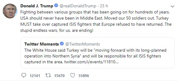 trump erdogan turchia siria