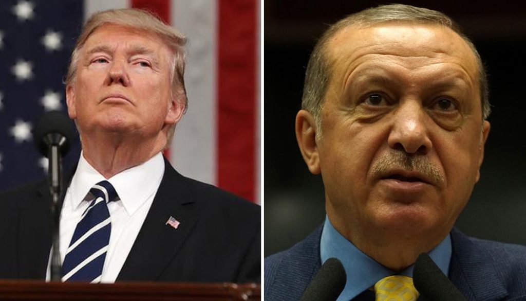 turchi bombardano forze usa siria