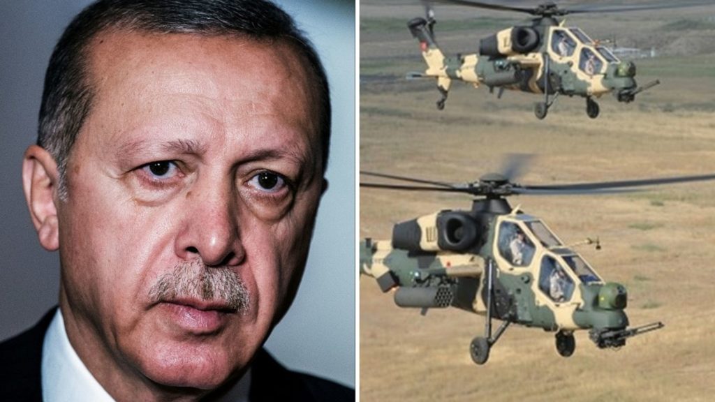 turchia siria elicotteri italia armi
