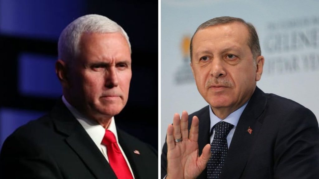 turchia siria pence erdogan incontro