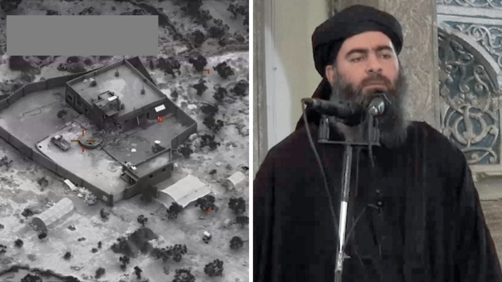 video pentagono raid leader isis Al-Baghdadi
