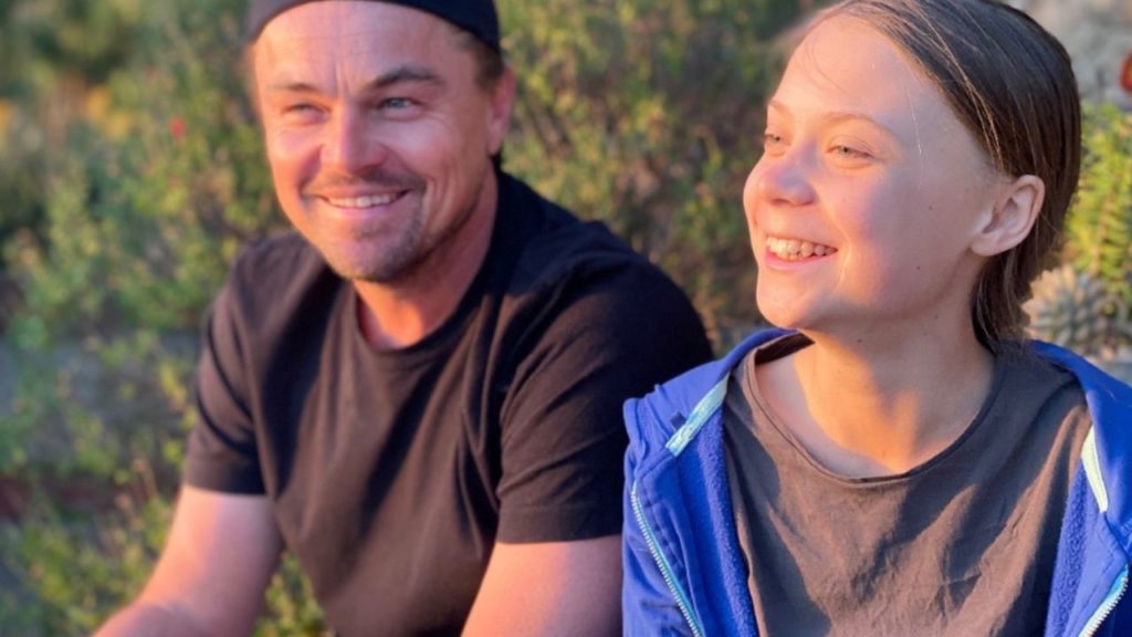 Leonardo DiCaprio Greta Thunberg