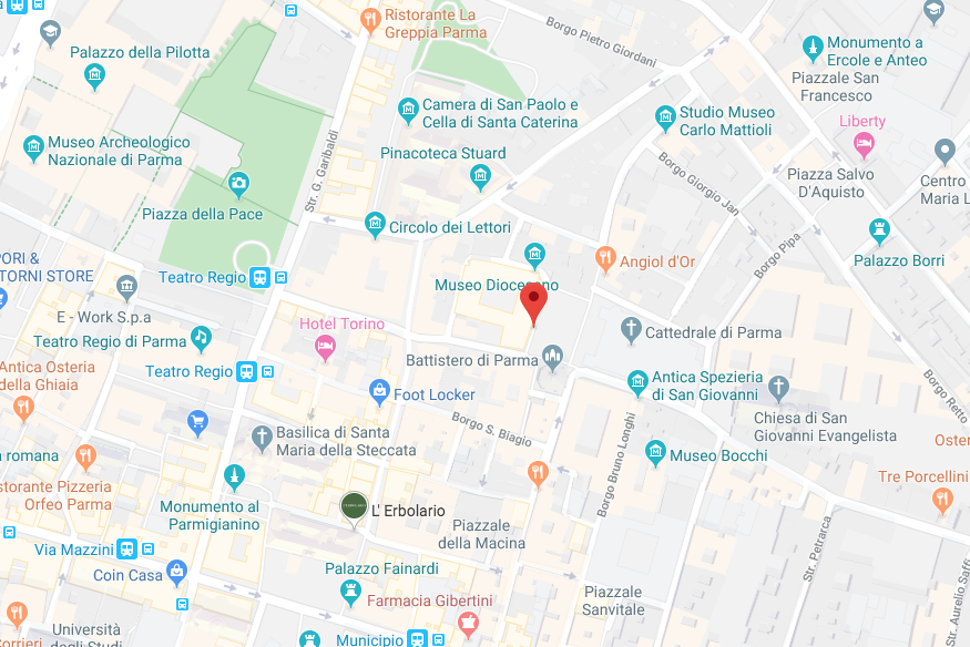 Sardine Parma piazza duomo