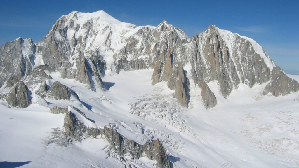Valanga Monte Bianco