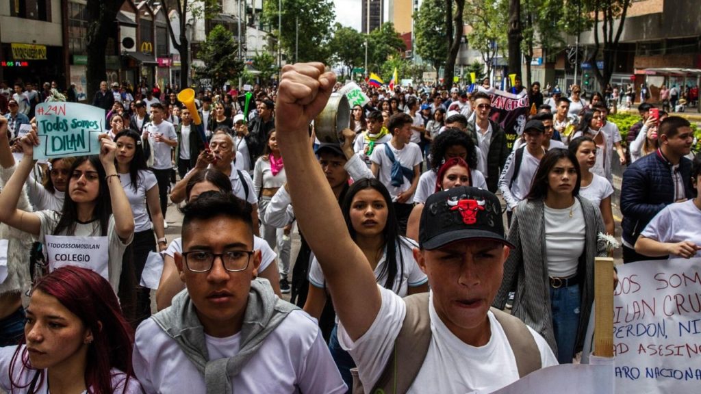 colombia proteste manifestazioni governo
