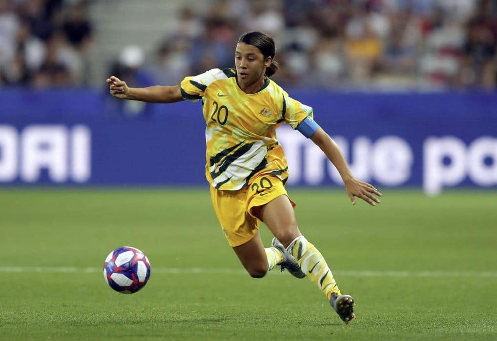 samantha kerr calciatrice più pagata al mondo
