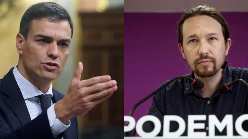 spagna sanchez iglesias governo