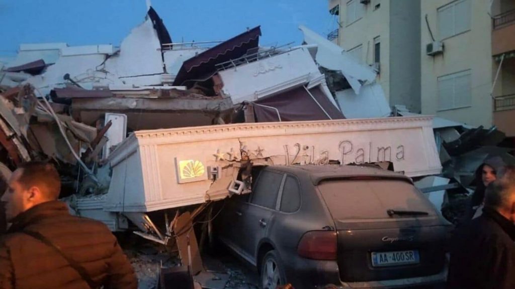 terremoto albania testimonianza tirana
