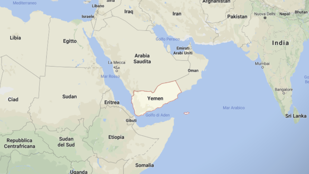 yemen dirottamento navi mar rosso