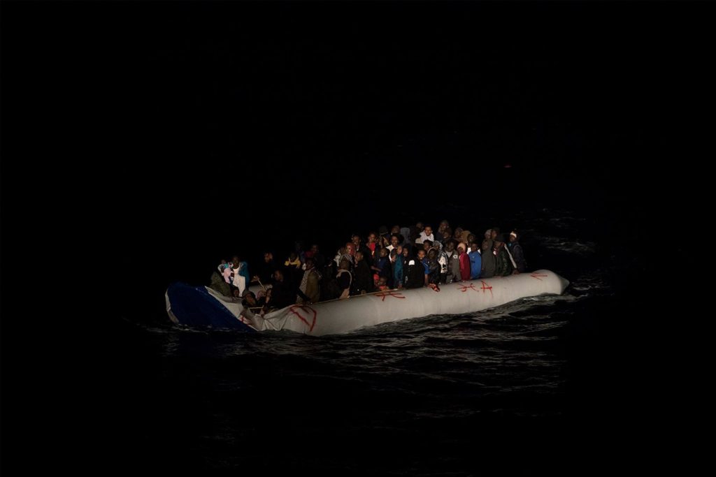 migranti libia ocean viking
