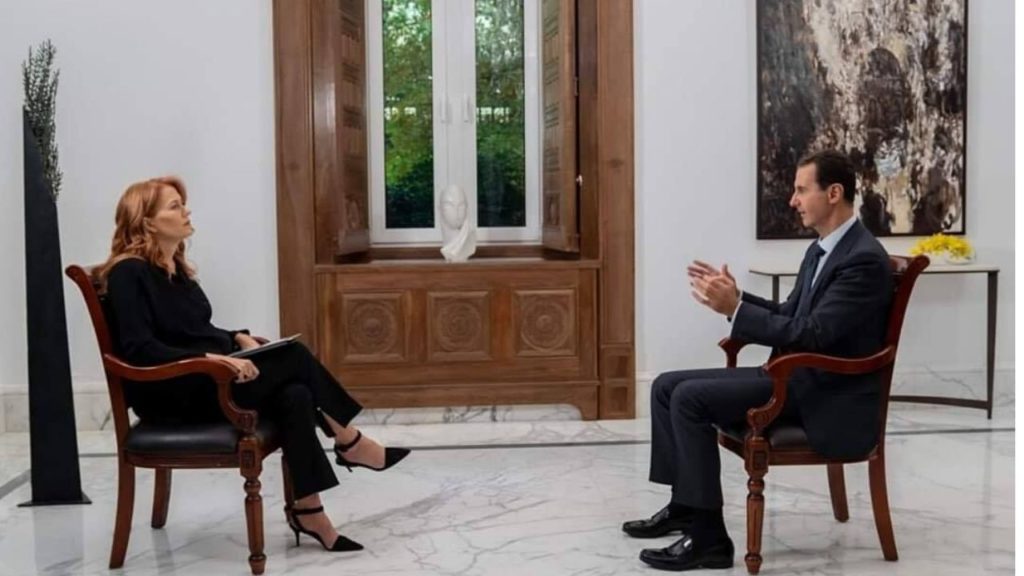 maggioni assad intervista