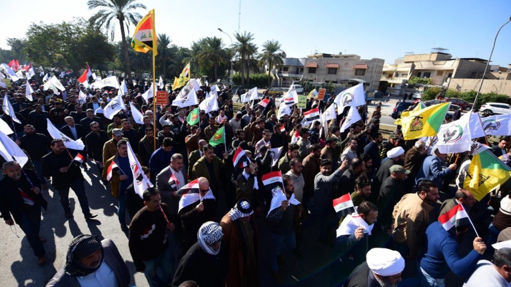 iraq manifestanti ambasciata usa