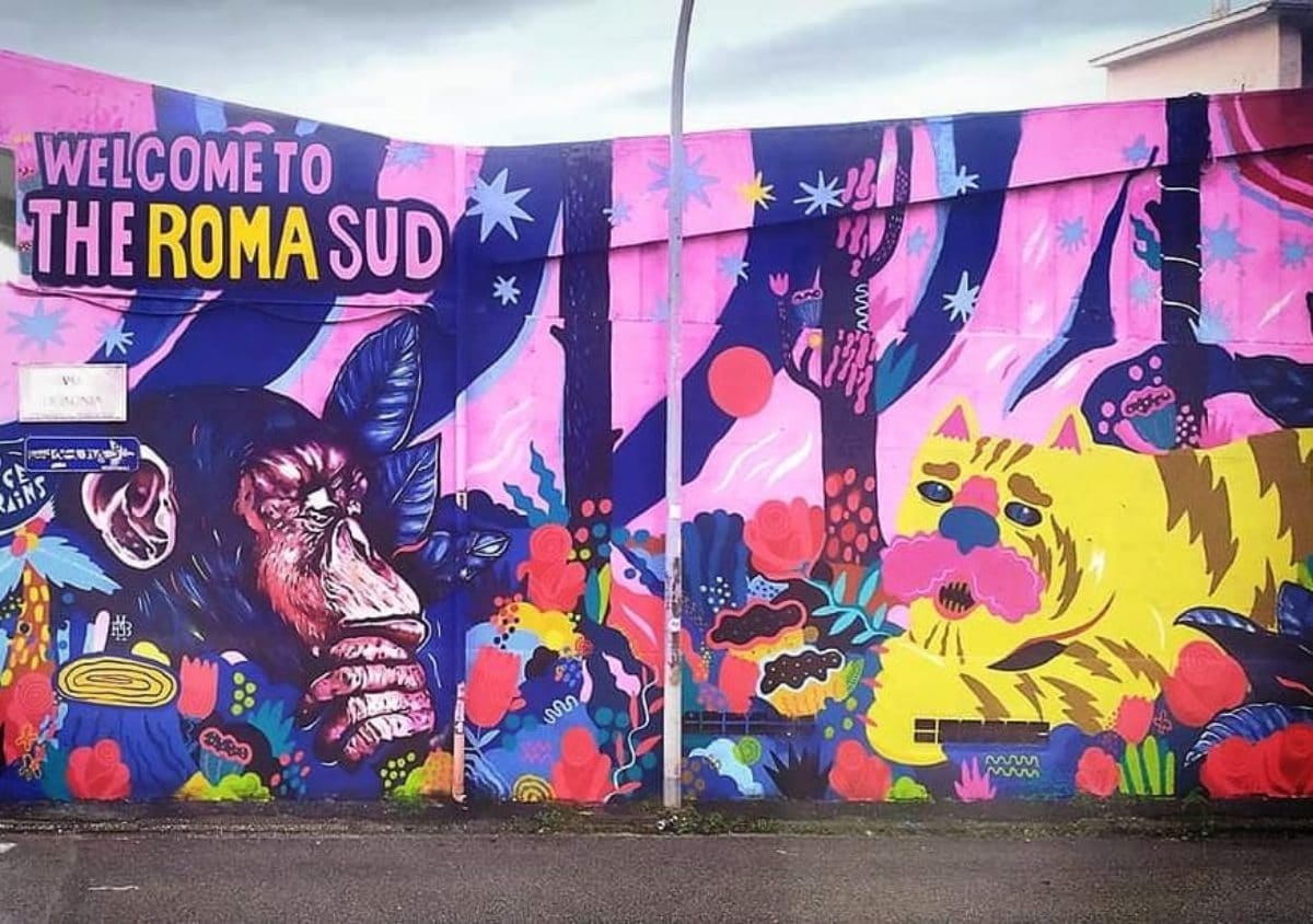 murales san paolo roma