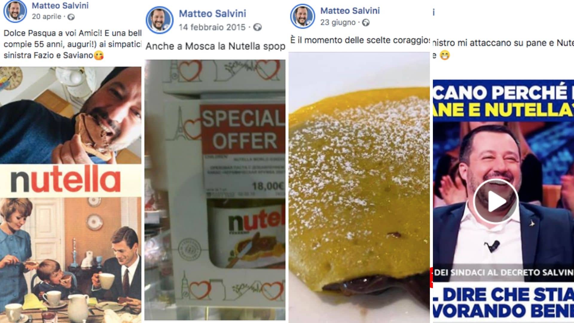 nutella salvini turchia 