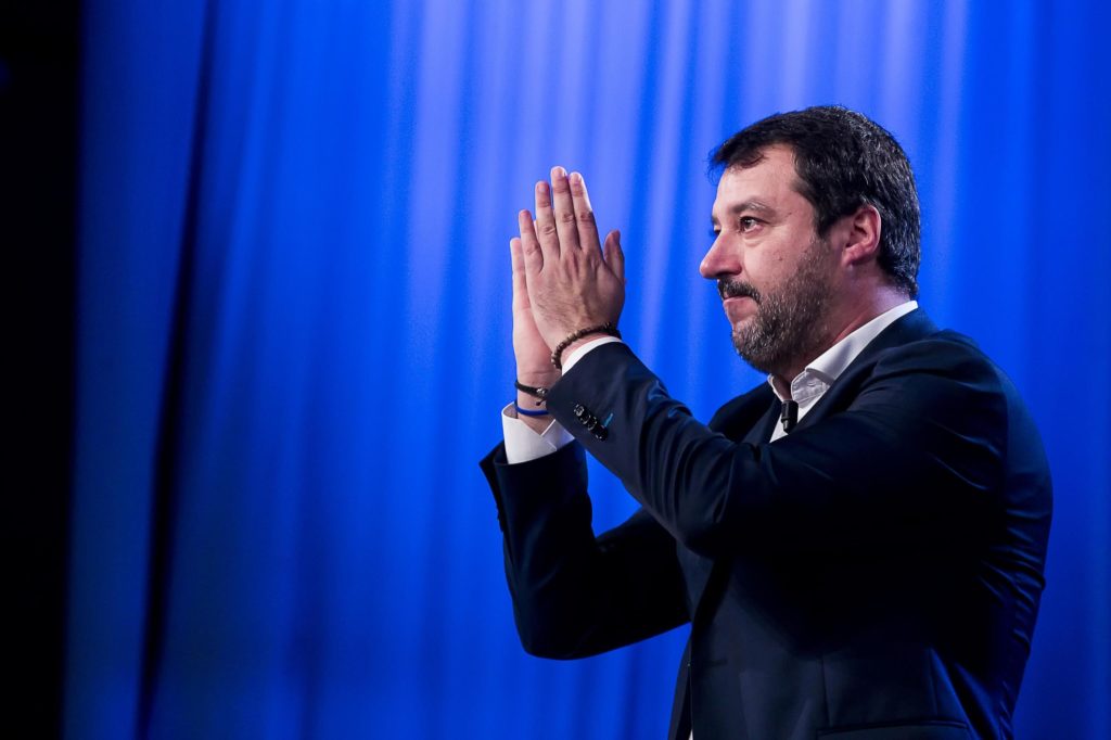 salvini sinistra popolarità media