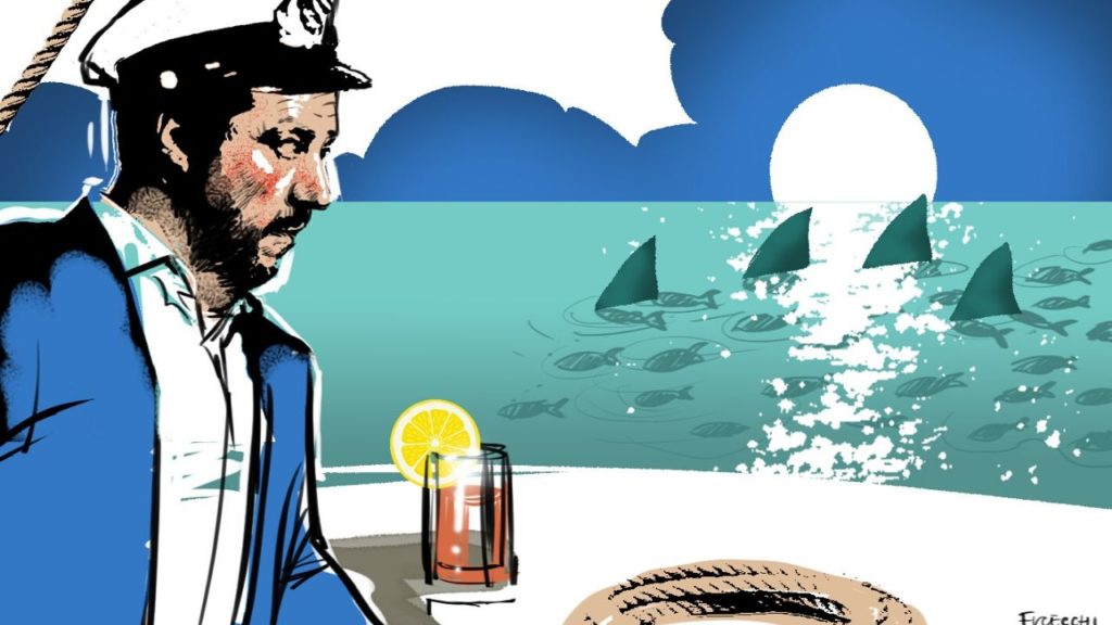 sardine contro salvini