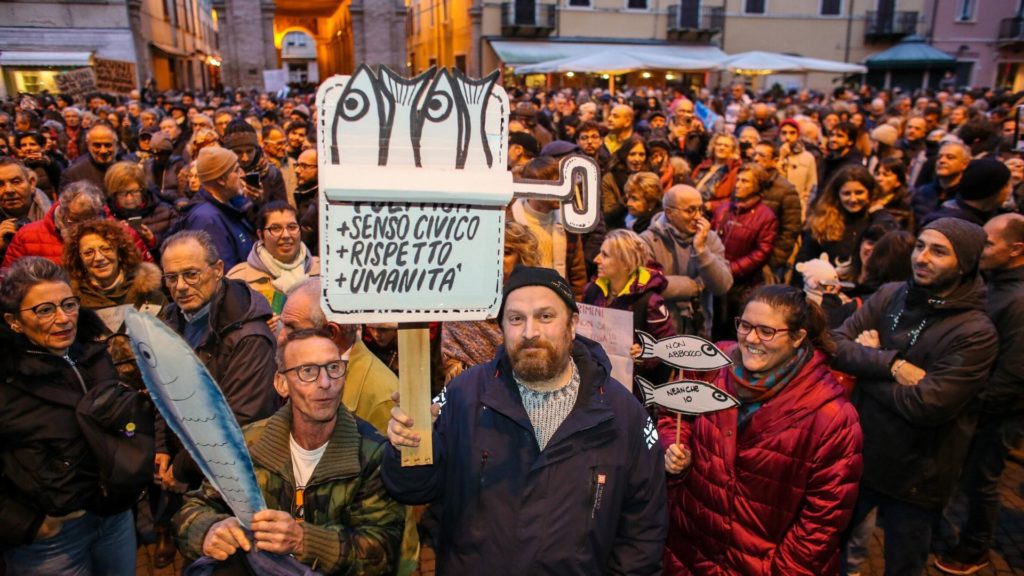 flash mob sardine estero