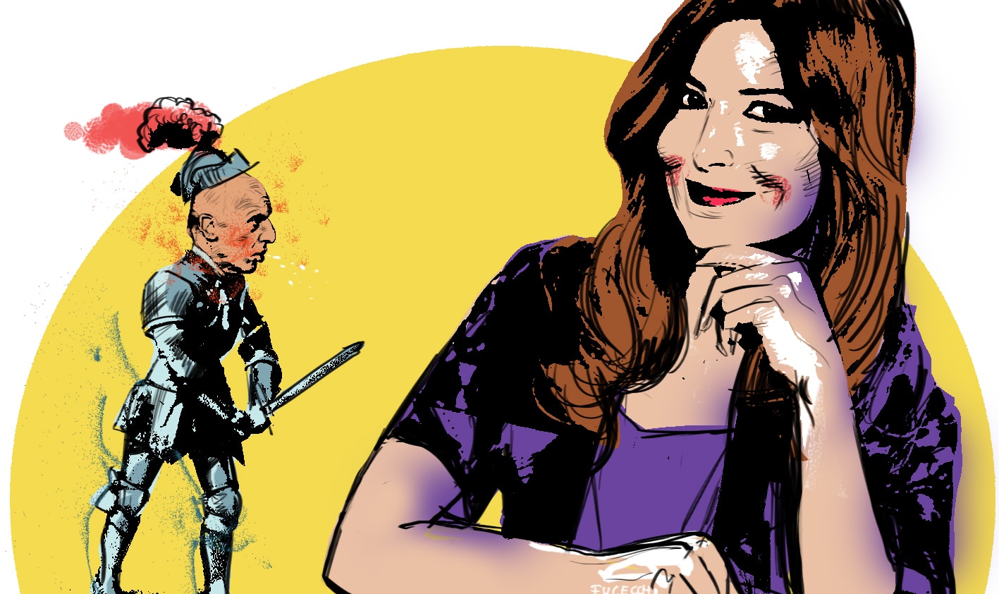 Sallusti contro Selvaggia Lucarelli 