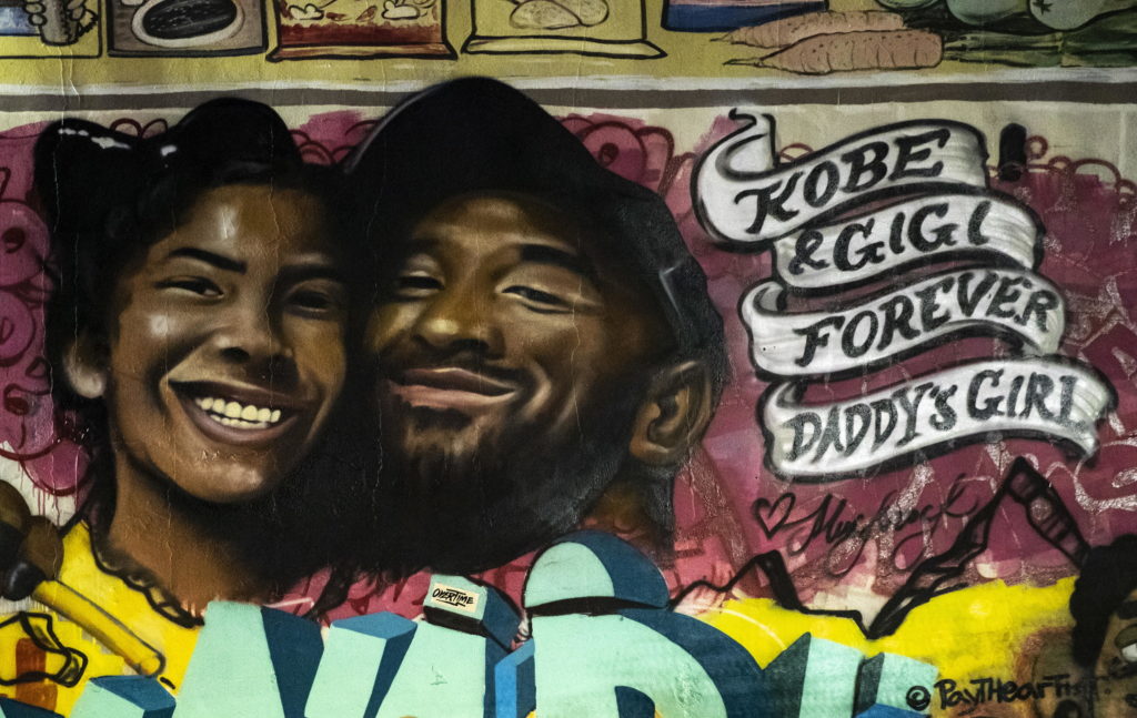 Kobe Bryant murale
