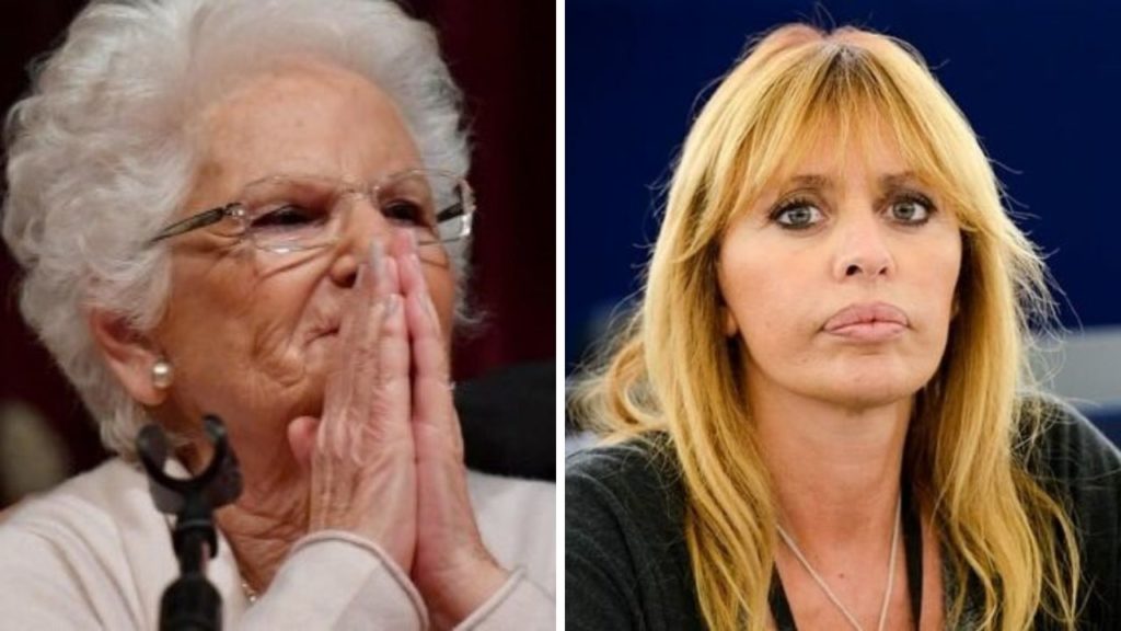alessandra mussolini liliana segre