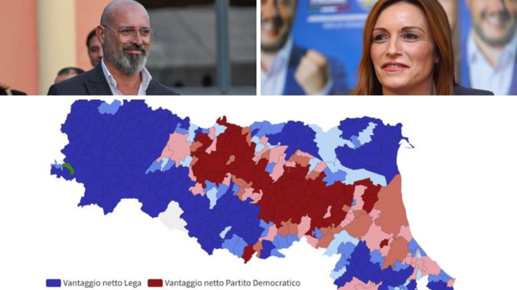 elezioni emilia romagna mappa
