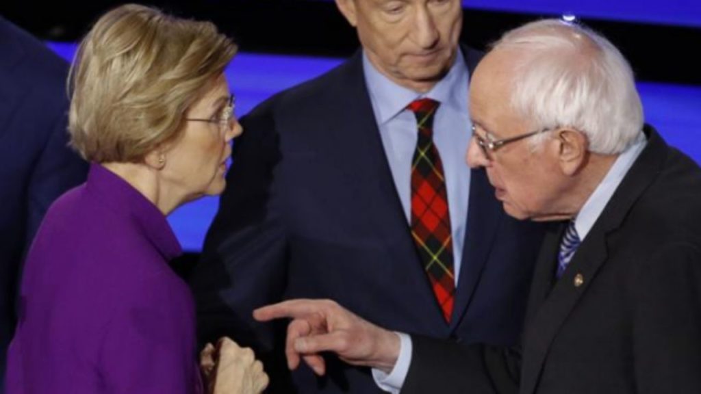 fuorionda sanders warren