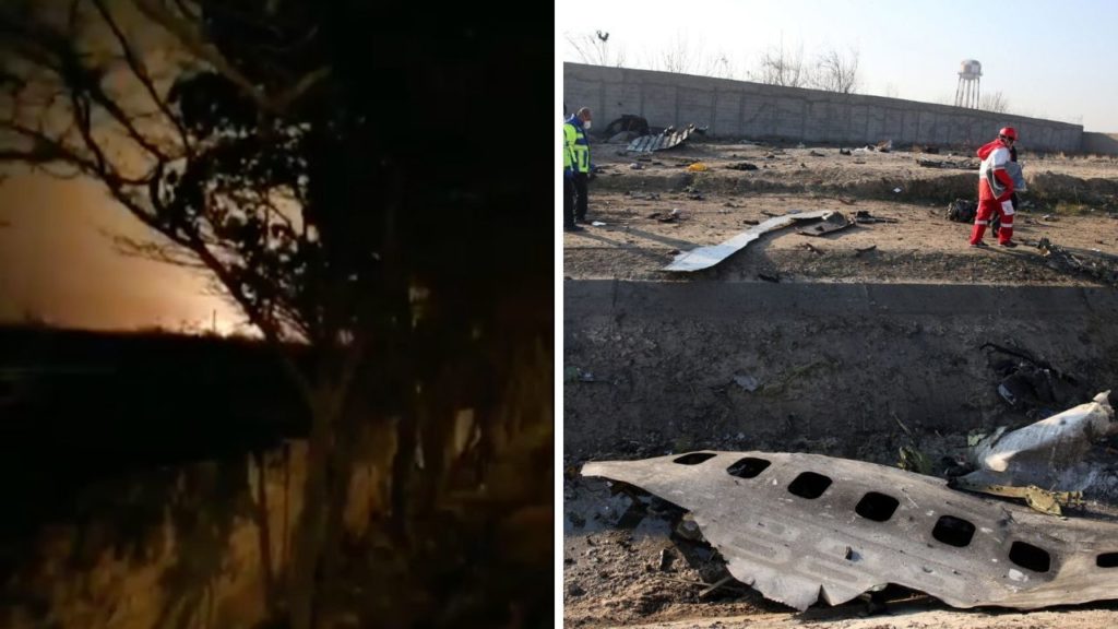 aereo ucraino iran video