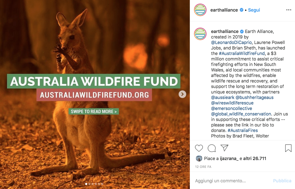 leonardo di caprio incendi