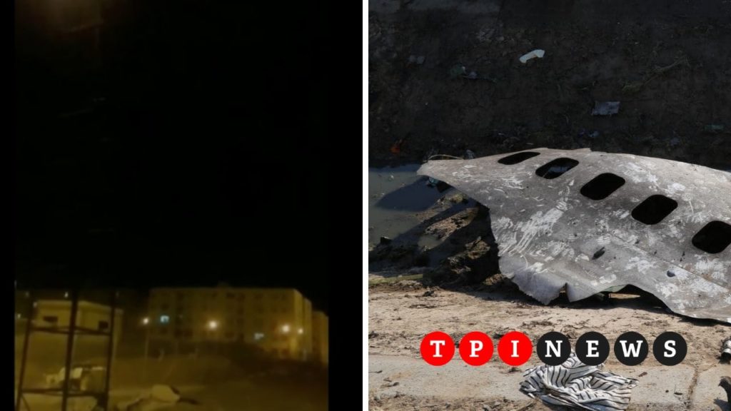 aereo iran abbattuto video