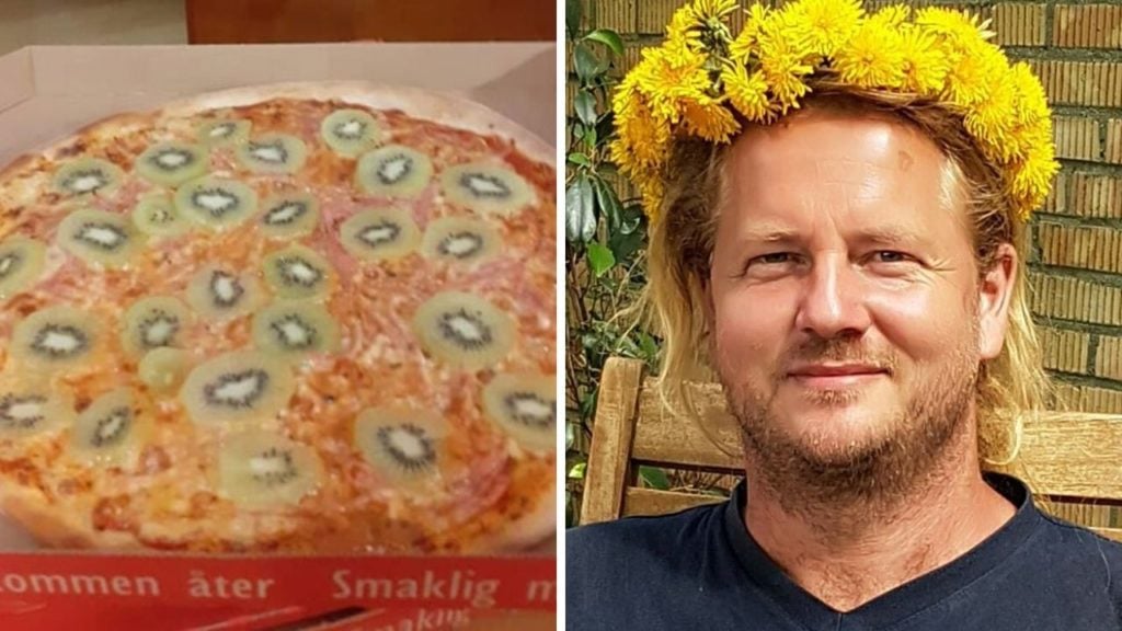 pizza al kiwi svedese