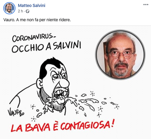 coronavirus salvini vauro