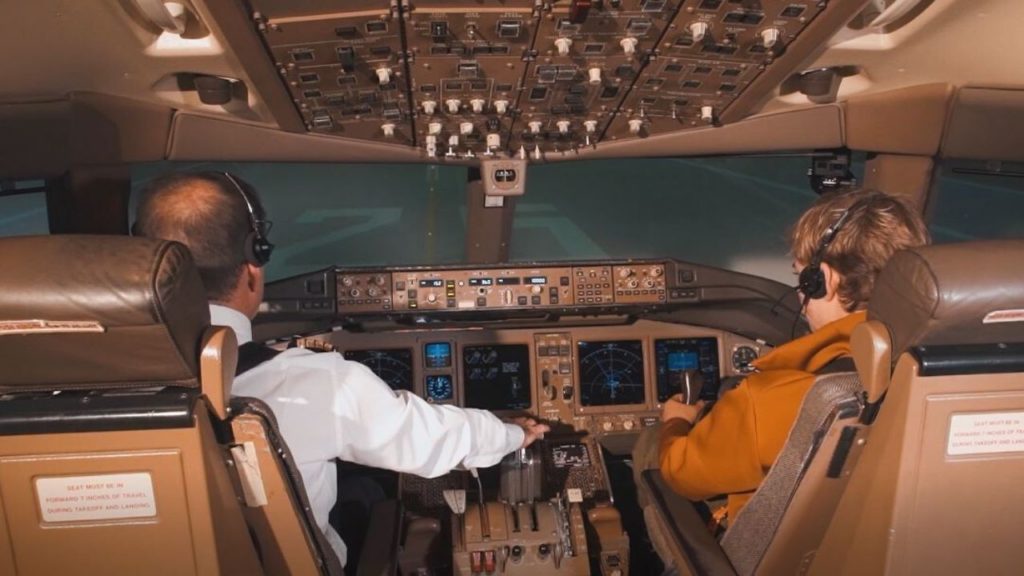 bebe vio boeing alitalia