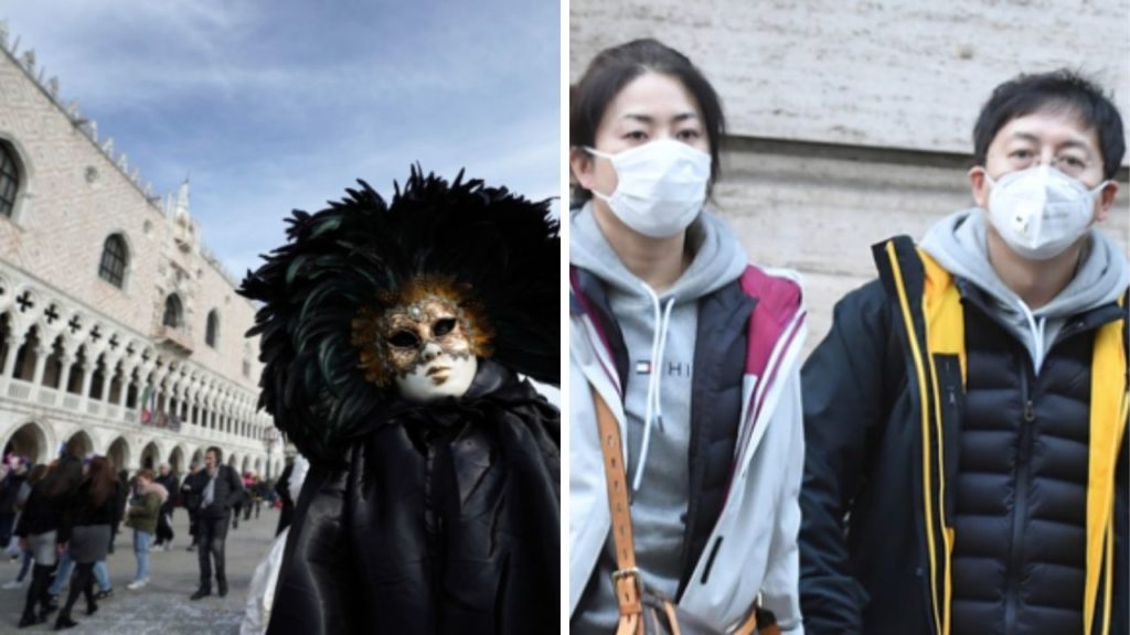 coronavirus stop carnevale venezia