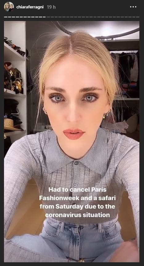 ferragni coronavirus