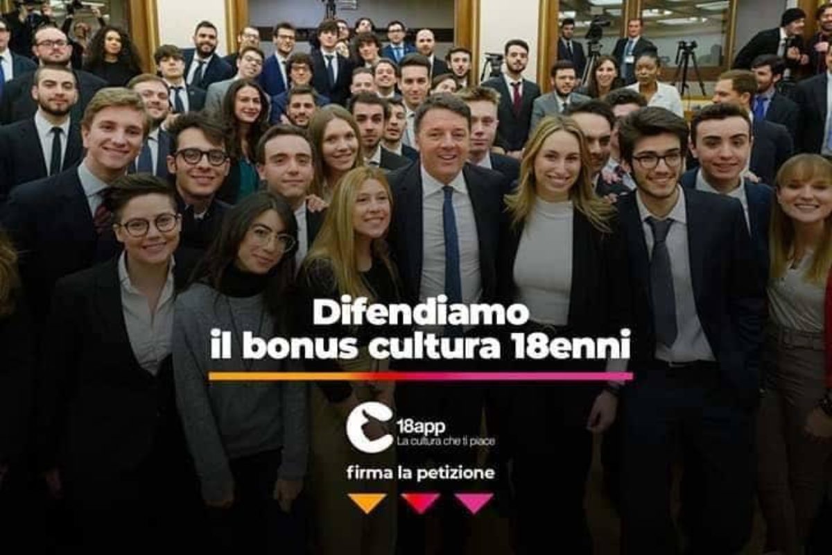 italia viva petizione bonus cultura